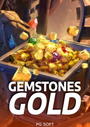 ปกเกมสล็อต Gemstones Gold ค่าย PG Soft