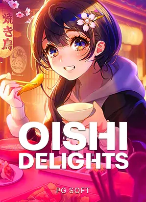 ปกเกมสล็อต Oishi Delights ค่าย PG Soft